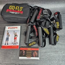Bullworker ISO-FLO Resistance Bands Gym Workout Fitness Training Set