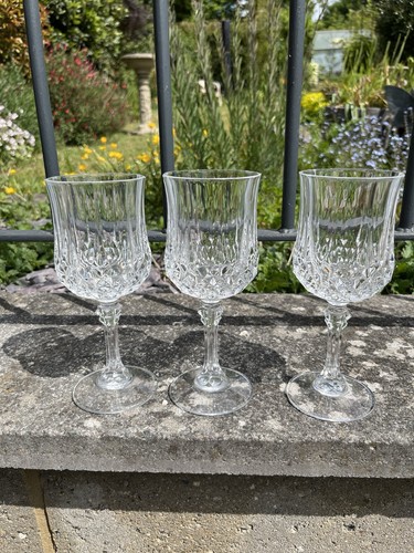 Set vintage cut crystal - of,