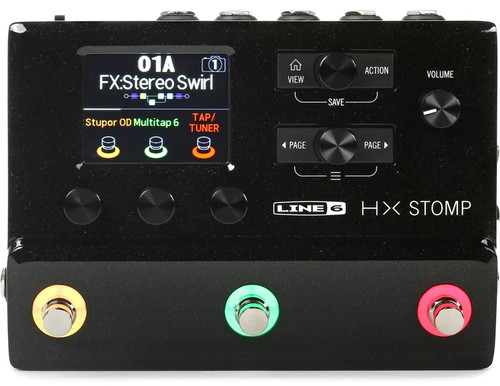 Line stomp guitar - hx,