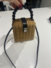 Zara Bag Wicker Woven Bag with