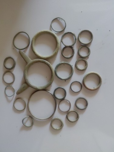 Rings metal detecting finds - metal,