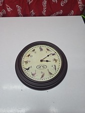 Bird Song Wall Clock Hourly