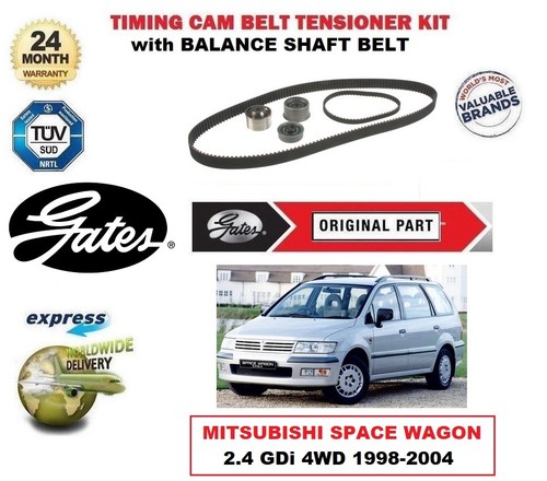 Gates camshaft timing belt - gates, kit