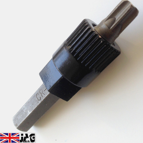 Combined alternator clutch - alternator,