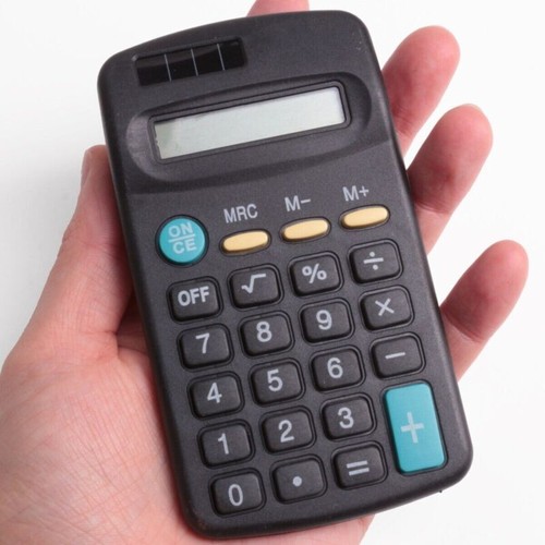 Small mini pocket - pocket, calculator