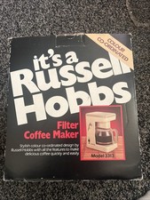 Vintage russell hobbs filter - russell,