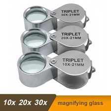 10X 20X 30X Folding Magnifying