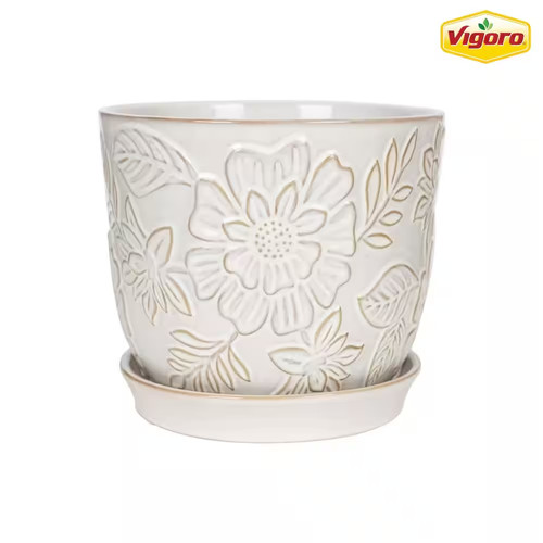 Vigoro ceramic plant pot - ceramic,