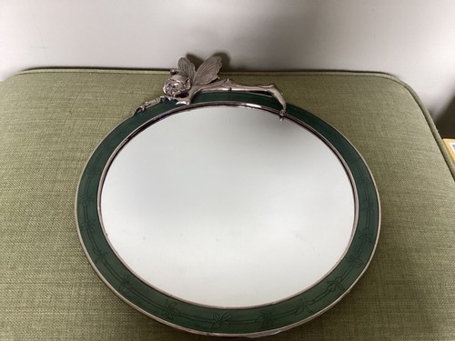 Decorative mirror green - decorative,