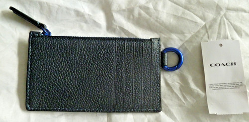 Coach zip card case - card, cover