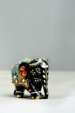 Hand carved and painted wooden