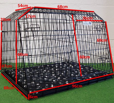 PET WORLD Sloping Dog Pet Crate for Car Boot and home Easy Install
