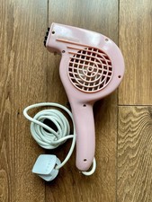 Vintage 1960's Morphy Richards Pink Noiseless Hair Dryer / Hairdryer