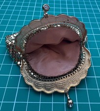 Vintage small gold coin purse