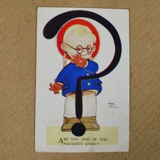Vintage Postcard Comic, Mabel
