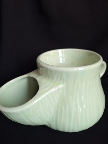 Vintage shaving scuttle mug - scuttle,