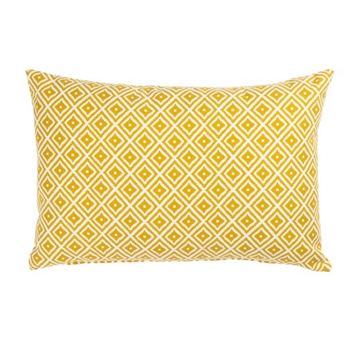 Scandi geometric ikat boudoir - geometric,