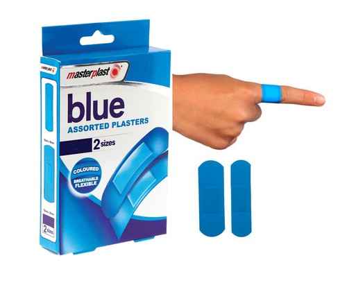 Blue catering plasters - catering,