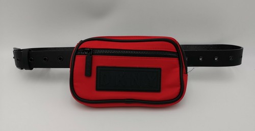 Dkny women red black belt - black,