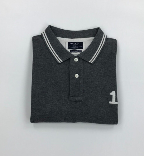 Men grey hackett london polo - men's,