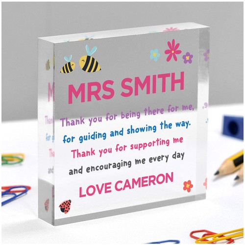 Personalised female teacher - personalised,