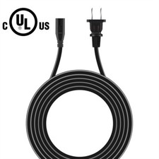 6ft UL AC Power Cord Cable For