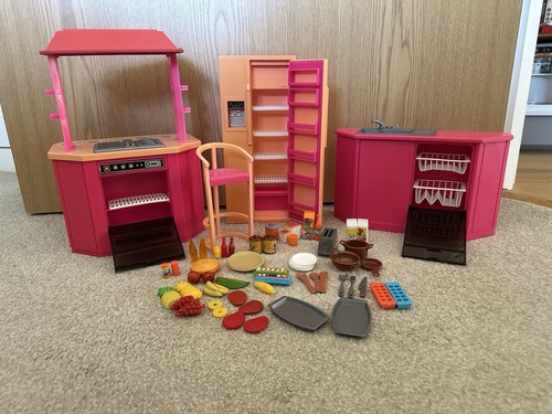 Vintage barbie kitchen playset - vintage,