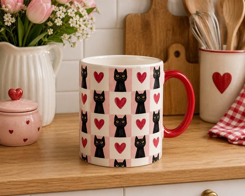 Pink and white - and, love