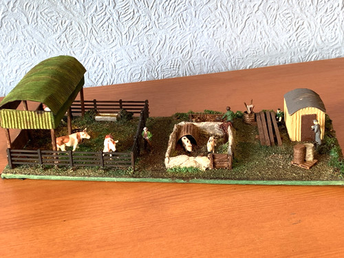 Gauge diorama countryside - oo,
