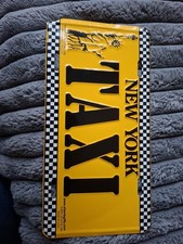 New York Taxi Plate