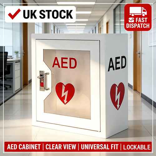 Aed storage cabinet wall - aed,
