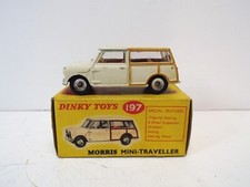DINKY 197 MORRIS MINI TRAVELLER ORIGINAL BOXED (L201)