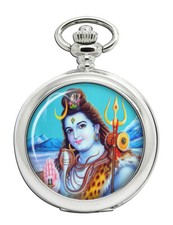 Lord Shiva Hindu Pocket Watch