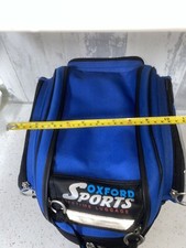 Oxford F1 Motorcycle Tail Pack Motorbike Tail Bag 15” Blue Bike Backpack