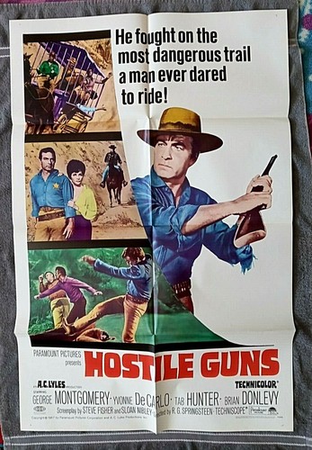 Hostile guns movie poster - hostile,