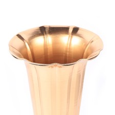 44.5cm Tall Stunning Silver Iron Flower Vase Urn Luxury Wedding Home Table Decor