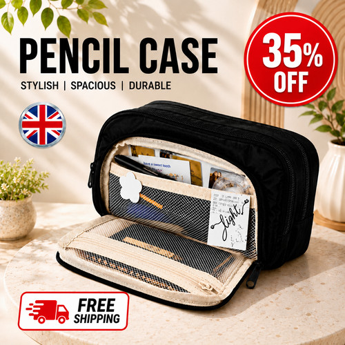 Pencil case for girls - pencil,