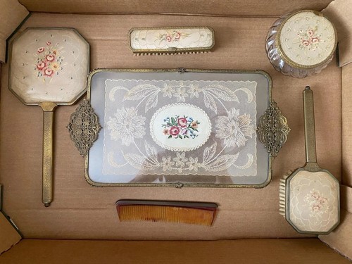 Vintage dressing table - vintage, table/