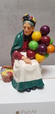 Royal Doulton HN1315 The Old Balloon Seller Woman Vintage Porcelain Figurine 