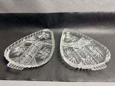 Pair Of Vintage Bohemian Cut