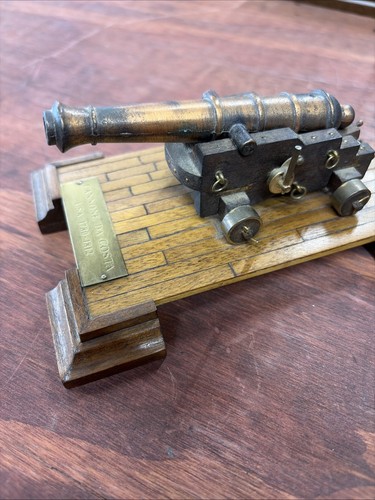 Brass miniature naval - brass,