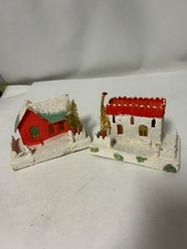 Vintage Putz Houses Castle