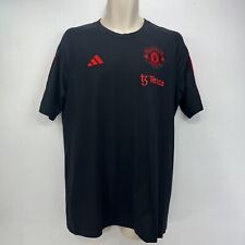 Manchester United Football Club Training Shirt Size Medium Player Issue Adidas