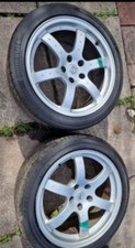 NISSAN 350Z  ALLOY WHEELS  18" STAGGERED RAYS ENGINEERING FORGED 
