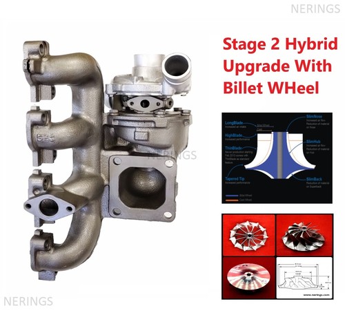 Stage upgraded turbocharger - stage,