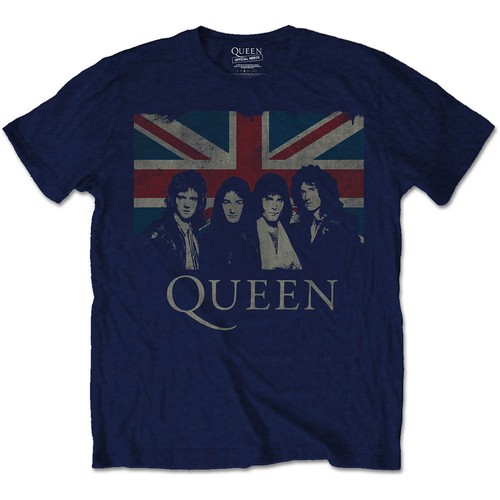 Queen shirt union jack - t,