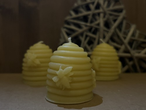 Handmade beeswax candles - 3,