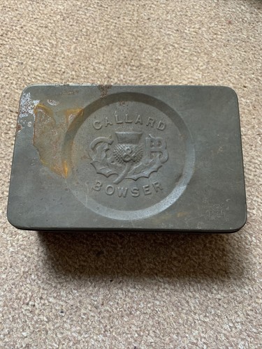 Vintage tin container callard - vintage,