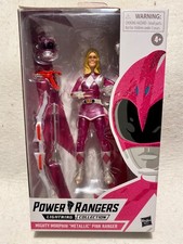 Power Rangers Lighting Collection Mighty Morphin "Metallic" Pink Ranger Mint