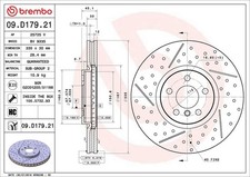 BREMBO Brake Disc Vented Front